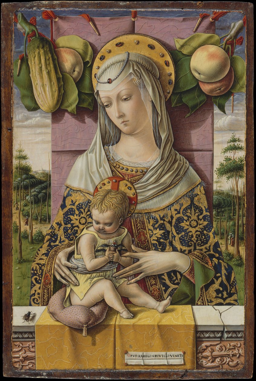 la virgen y el niño